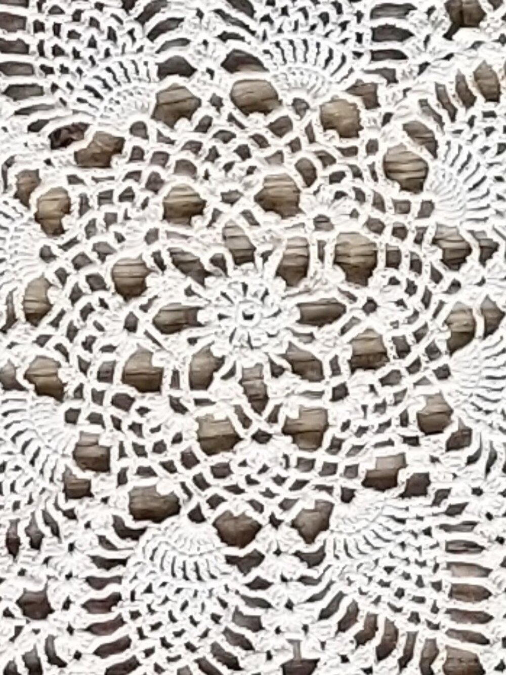 Vintage Style New Crocheted Centerpiece Doily - Picture 2 of 5